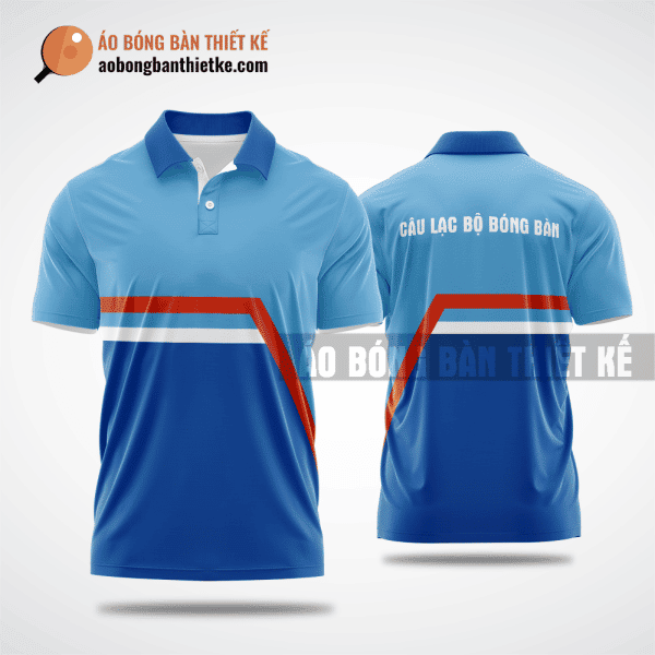 Mẫu áo bóng bàn thiết kế chính hãng tại Hà Giang xanh dương ABBTK246