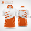 Mẫu áo bóng bàn thiết kế chính hãng tại Khánh Hòa màu cam ABBTK255