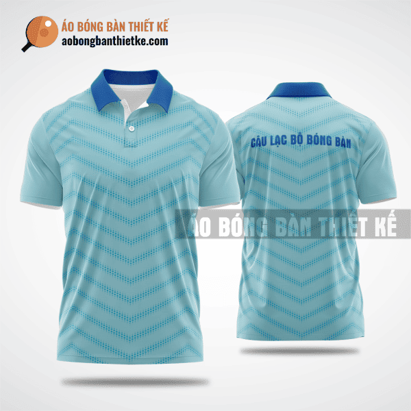 Mẫu áo bóng bàn thiết kế chính hãng tại Lào Cai xanh ngọc ABBTK260