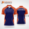 Mẫu áo bóng bàn thiết kế chính hãng tại Nghệ An màu cam ABBTK263