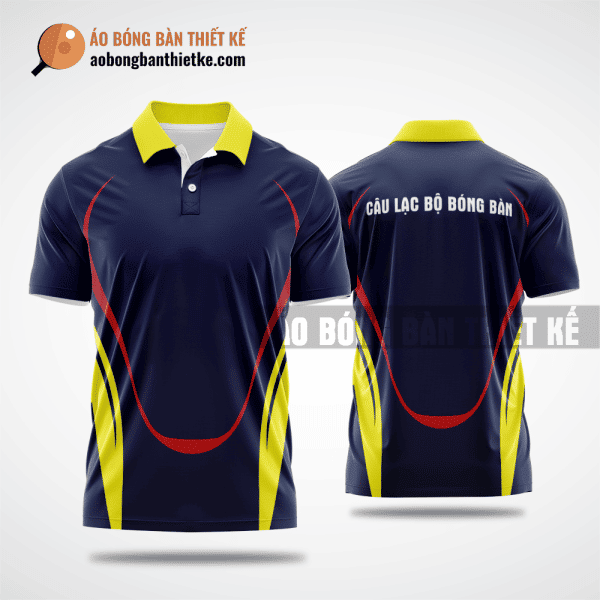 Mẫu áo bóng bàn thiết kế chính hãng tại Ninh Thuận tím than ABBTK265