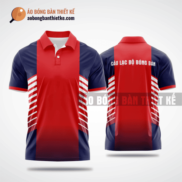 Mẫu áo bóng bàn thiết kế giá rẻ tại Bắc Giang màu tím than ABBTK117