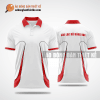 Mẫu áo bóng bàn thiết kế giá rẻ tại Bình Thuận màu trắng ABBTK123