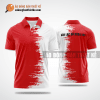 Mẫu áo bóng bàn thiết kế giá rẻ tại Thái Nguyên màu đỏ ABBTK165