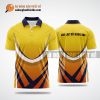 Mẫu áo bóng bàn thiết kế giá rẻ tại huyện Thạch Thất màu vàng ABBTK224