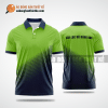 Mẫu in áo bóng bàn CLB Trường Quốc tế màu xanh lá thiết kế lạ ABBTK300