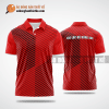 Mẫu áo bóng bàn CLB Học viện Tòa án màu đỏ thiết kế lạ ABBTK324