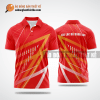 Mẫu trang phục thi đấu bóng bàn CLB Trường Đại học Á Châu màu đỏ thiết kế chất lượng ABBTK327