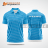 Mẫu áo giải bóng bàn CLB Học viện Chính sách và Phát triển màu xanh da trời thiết kế chất lượng ABBTK375
