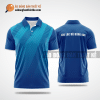 Mẫu áo giải bóng bàn CLB Trường Đại học Luật Hà Nội màu xanh dương thiết kế tốt nhất ABBTK414