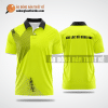 Mẫu áo table tennis CLB Trường Đại học Lâm nghiệp màu vàng thiết kế giá rẻ ABBTK413