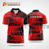 Mẫu áo bóng bàn CLB Đồng Xoài màu đỏ thiết kế đẹp ABBTK646