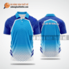 Mẫu áo đồng phục table tennis CLB Hiệp Hòa màu xanh da trời thiết kế phong cách ABBTK703