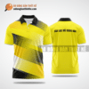 Mẫu đồng phục bóng bàn CLB Bắc Quang màu vàng thiết kế phong cách ABBTK483