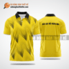 Mẫu đồng phục bóng bàn CLB Gò Công màu vàng thiết kế giá rẻ ABBTK675