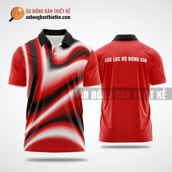 Mẫu may áo bóng bàn CLB Đắk Song màu đỏ thiết kế tốt nhất ABBTK610