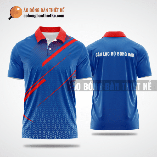 Mẫu ping pong T-shirt CLB An Phú màu xanh biển thiết kế tốt nhất ABBTK462