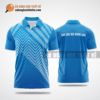 Mẫu ping pong T-shirt CLB Gia Nghĩa màu xanh da trời thiết kế chính hãng ABBTK667