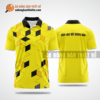 Mẫu ping pong jersey CLB Điện Biên Đông màu vàng thiết kế nữ ABBTK622
