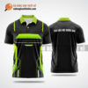 Mẫu ping pong jersey CLB Hòa An màu đen thiết kế sáng tạo ABBTK704