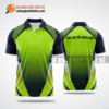 Mẫu ping pong uniform CLB Hòa Vang màu xanh cốm thiết kế mới nhất ABBTK709