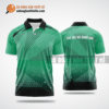 Mẫu ping pong jersey CLB Tân Phước màu xanh ngọc thiết kế đẳng cấp ABBTK991